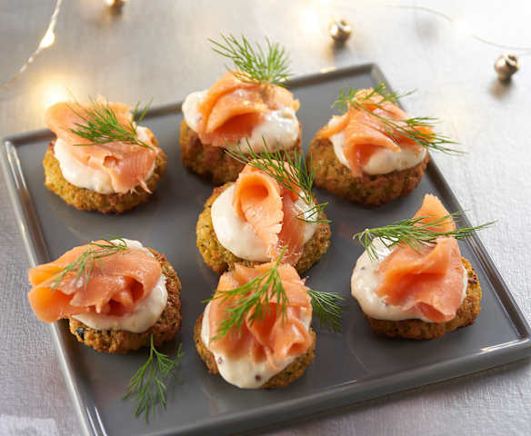 Zucchini Fritters with Gravlax and Lemon Aioli Zucchini Fritters with Gravlax and Lemon Aioli