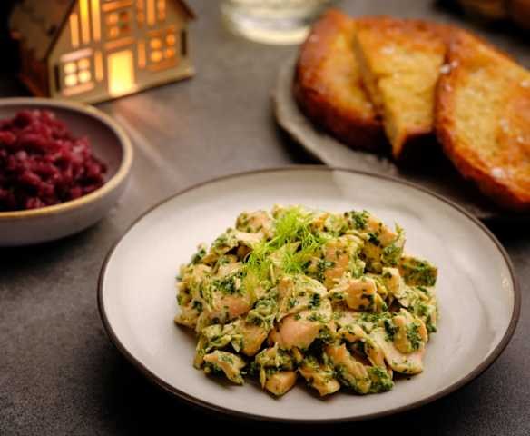 Salmon Rillette, Onion Chutney, Toasted Sourdough