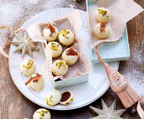 Schoko-Marzipan-Pralinen