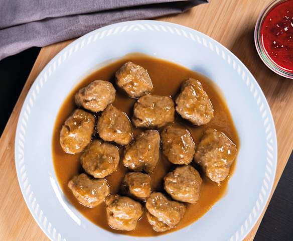 Kjøttkaker i brun saus