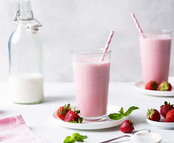 Batido de fresas Batido de fresas