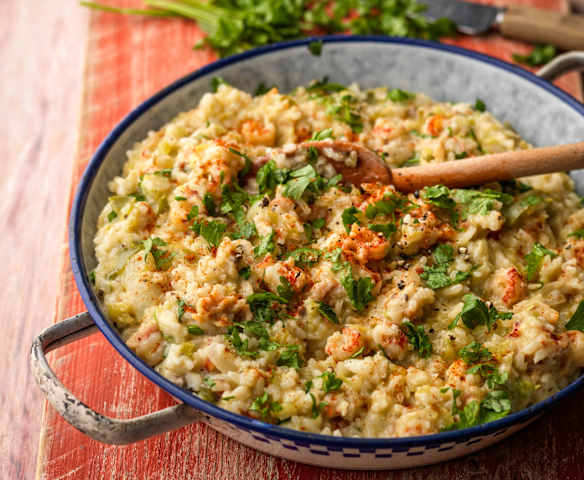 Louisiana Rice and Shrimp