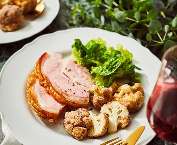 Blumenkohl im Haselnussmantel