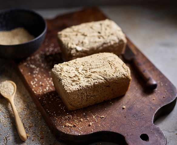 Pão de quinoa e batata-doce sem glúten