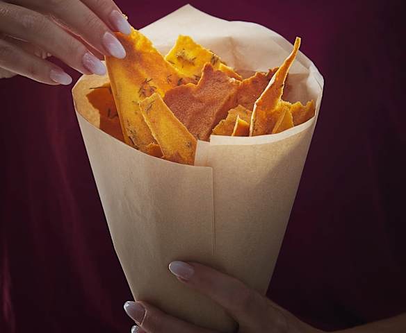 Chips mais e lenticchie Chips mais e lenticchie