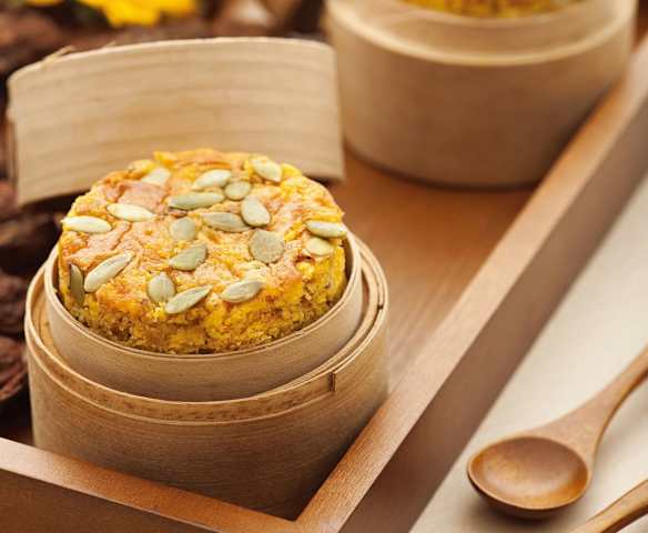 南瓜松糕