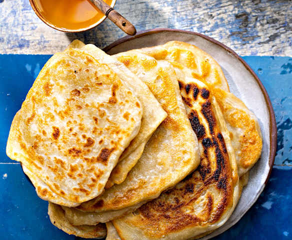 M'semen (crêpes feuilletées)