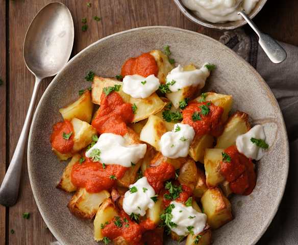 Patatas Bravas with Aioli
