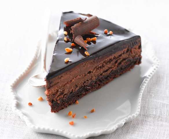 Krokante Schoggi-Torte