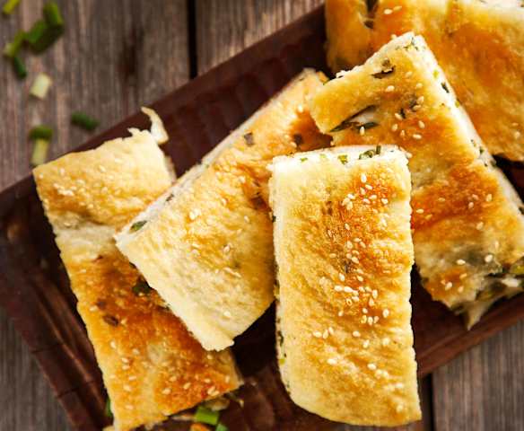 葱香发面饼 葱香发面饼