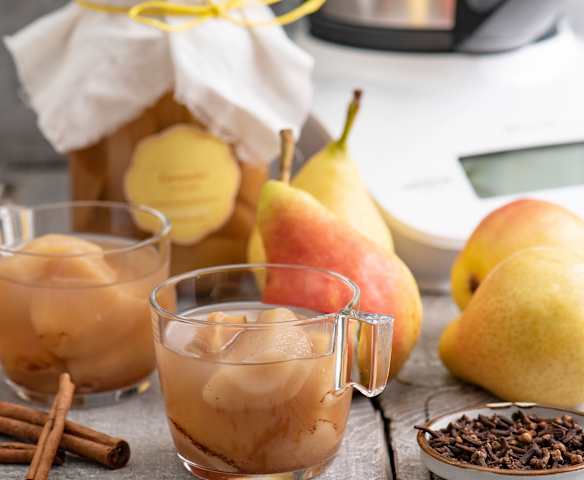 Kompot gruszkowy (w słoikach na zimę)