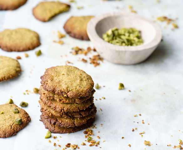 Crackers al pistacchio Crackers al pistacchio