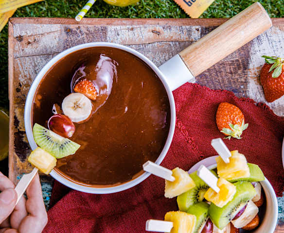 Fondue au Chocolat à la Wonka