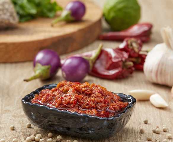 Pasta Kari Merah Thailand