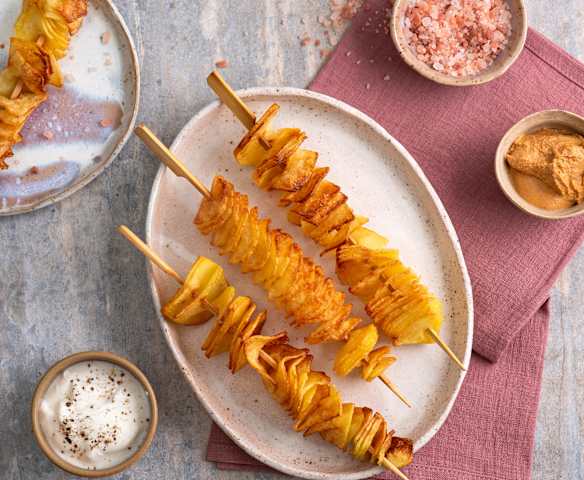 Chips on a stick (Thermomix® Spiralizer)