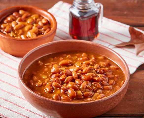 Baked Beans with Maple Syrup