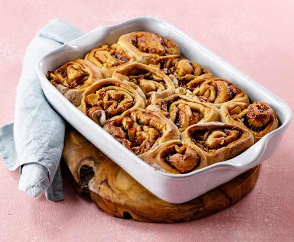 Bananenkaramell-schnecken