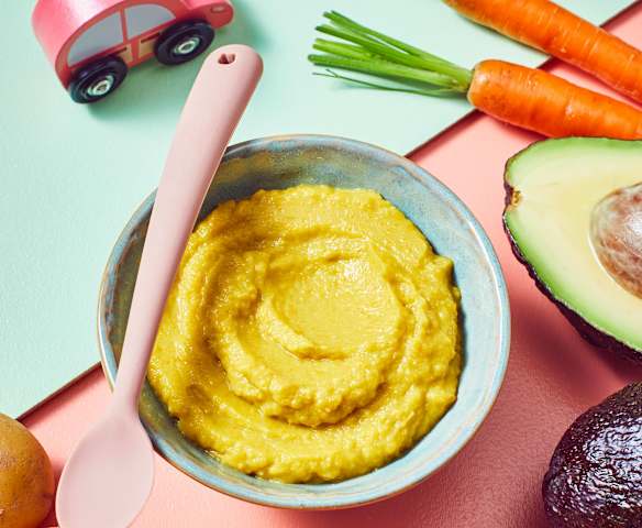 Avocado-Kartoffel-Brei