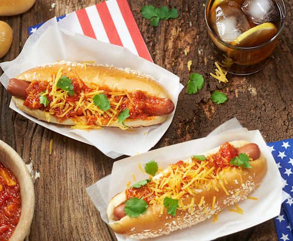 Chili chorizo dog - EEUU