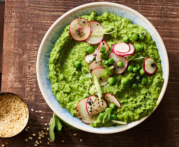 Erbsen-Minz-Aufstrich