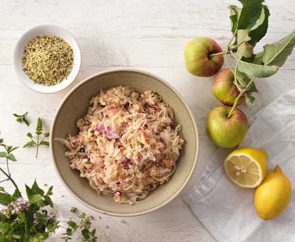 Apfel-Sauerkraut-Salat
