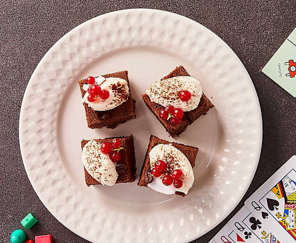 Torta soffice cioccolato e caffè