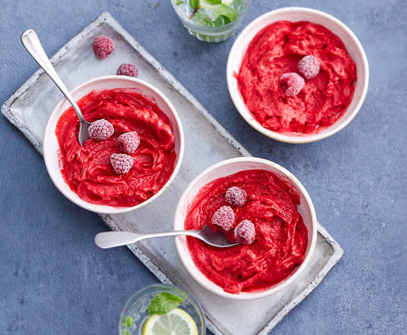 Sorbet à la framboise