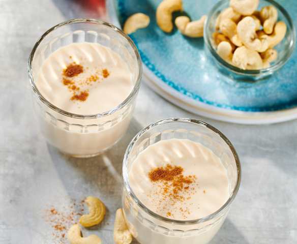 Cashew-Bananen-Booster mit Ingwer