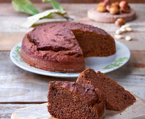 Torta di castagne integrale