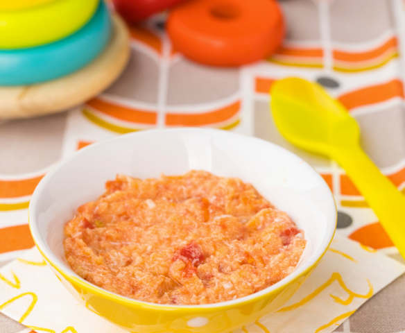 Pancotto con merluzzo e pomodoro