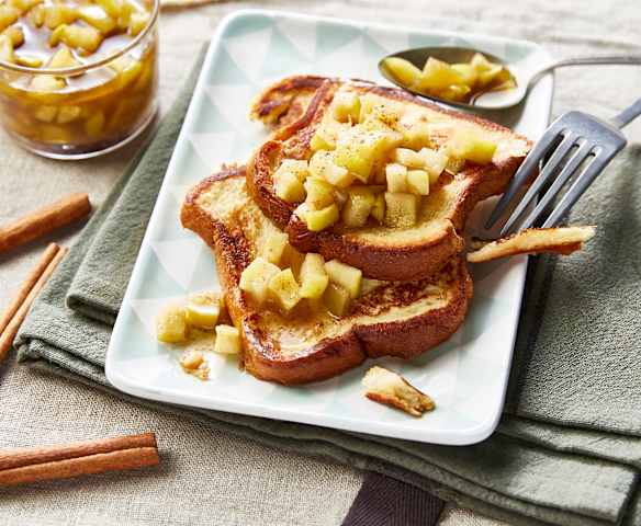 Brioche perdue aux pommes