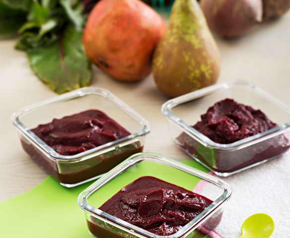 Narlı Pancar ve Armut Püresi