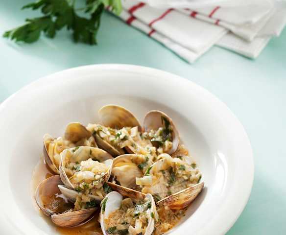 Venusschelpen op zeemanswijze