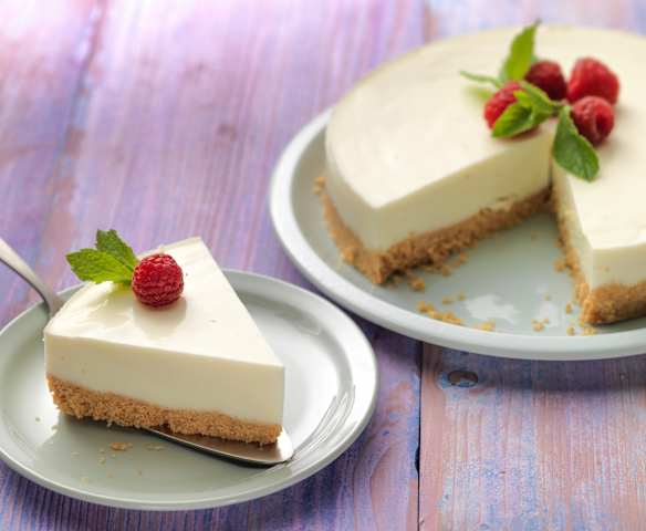 Lentetaart met yoghurt