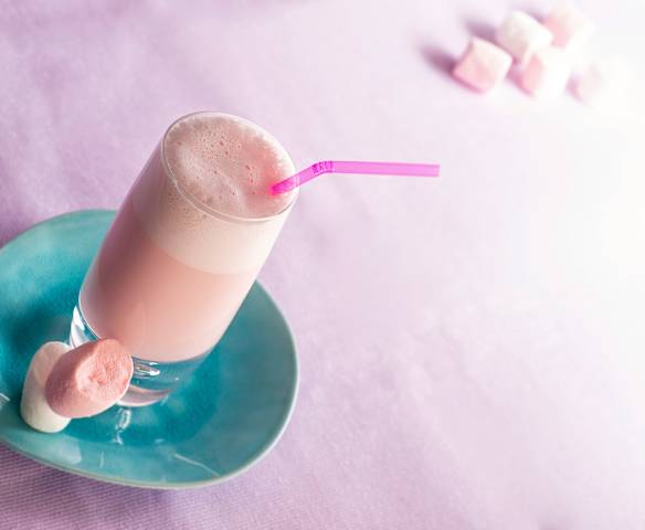 Leche con malvaviscos