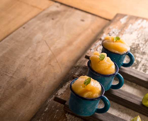 Nieve de ate de membrillo