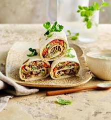 Veganes Austernpilz-Schawarma