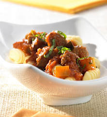 Gulaschtopf "Palermo" mit Gnocchi