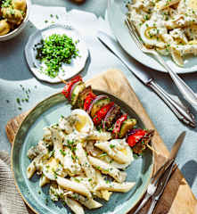 Leichter Nudelsalat