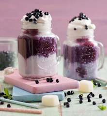 Jagodowe frappuccino