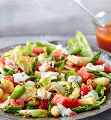 Spargel-Melonen-Salat