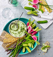 Herb and garlic dip