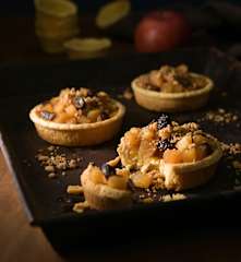 蘋果奶酥卡士達塔