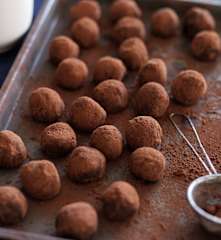 Trufas de castanha