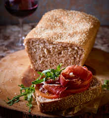 Pan de caja integral