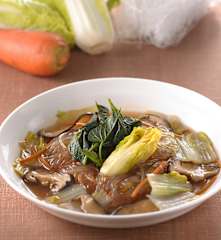 蒜蓉粉絲蒸白菜