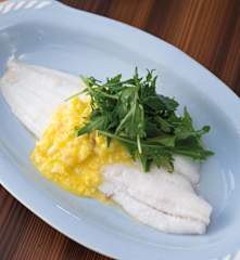 Rødspette med eggesmør