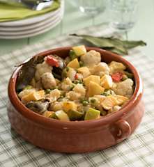 Frito mallorquín de verduras