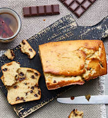 Banana bread aux pépites de chocolat
