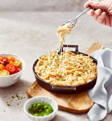 Linsen-Dinkel-Spätzle